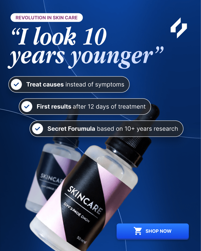 Ecom skincare ad